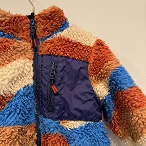 H&M Zip Up Fleece Sherpa Jacket - Toddler 2T